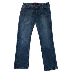 Vintage Sasson Women's Jeans Size 14 36x30 Straight Leg Hustle Blue Classic
